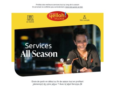 SERVICES ALL SEASON | Des services en toute saison pour plus de bonheur