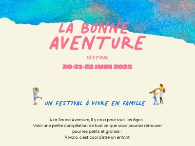 Venez vivre la Bonne Aventure en famille !