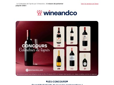 ​🎁Remportez des cadeaux jusqu'à la fin de l'année grâce à notre Calendrier de l'après !