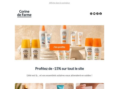Les soldes d'été sont arrivés ☀
