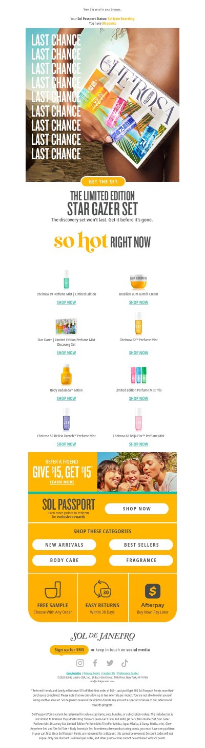 Our NEW limited-edition set is almost gone 💫