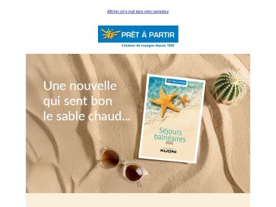 Notre nouvelle brochure balnéaire est là !