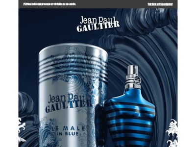 Le Male In Blue : cap sur la nouvelle vague Gaultier.