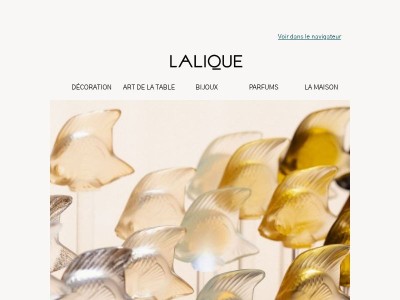 Cachet Poisson : l’icône Lalique à collectionner