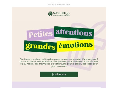 À la recherche du cadeau parfait ?