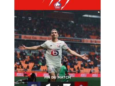🗒️ Lorient-LOSC (1-7) : Le festival lillois !