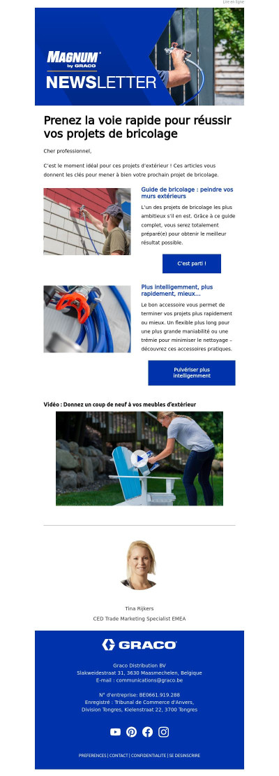 Comment peindre les murs – Donnez un coup de neuf à vos meubles d’extérieur