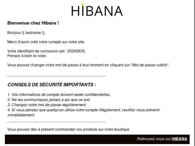 Bienvenue chez Hibana !