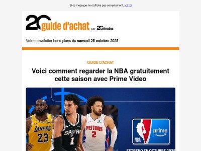 Les bons plans de la semaine à ne pas manquer !