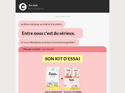 , Ton chat est sérieux