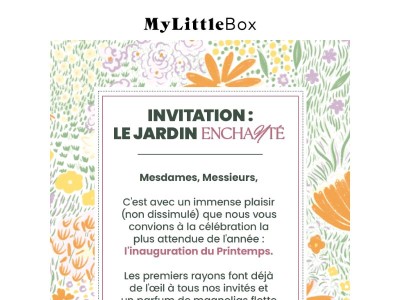 Invitation: Jardin Enchanté 🌺 - ven. 27 fevr. 2026