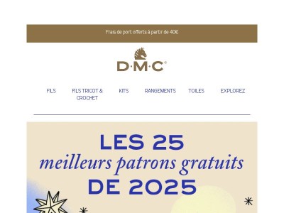 Vos 25 patrons préférés de 2025 !
