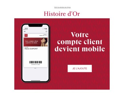 {{ lastname }}, votre compte client devient mobile !