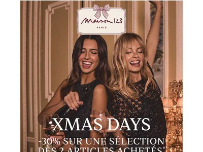 Votre shopping de Noël à -30%