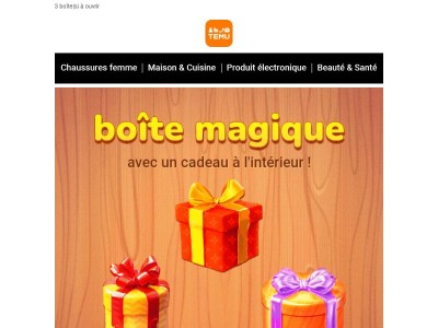 Votre récompense est en chemin !