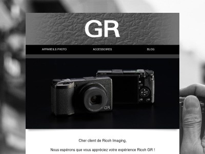 📢Enquête de satisfaction client RICOH GR 2026