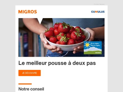 {{ fullname }}, découvrez le plus grand assortiment régional de Suisse