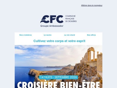 14 nuits de détente sur les rivages d'Orient