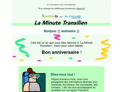 Soufflons ensemble votre première bougie 🎂