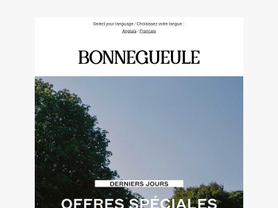 Les offres spéciales se terminent bientôt