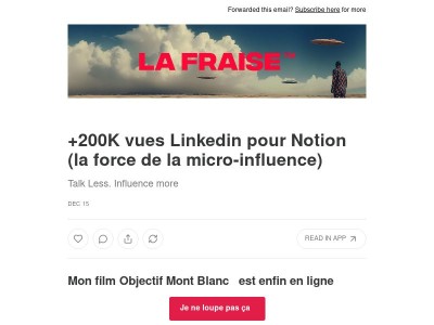 +200K vues Linkedin pour Notion (la force de la micro-influence)