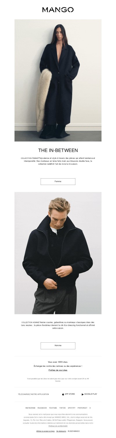 Comment s'habiller entre deux saisons