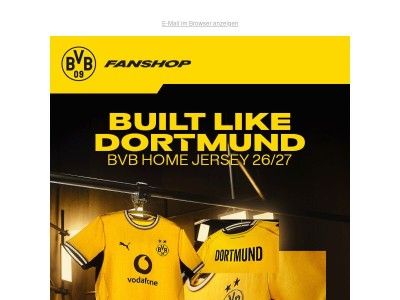 BVB home jersey 26/27 out now!