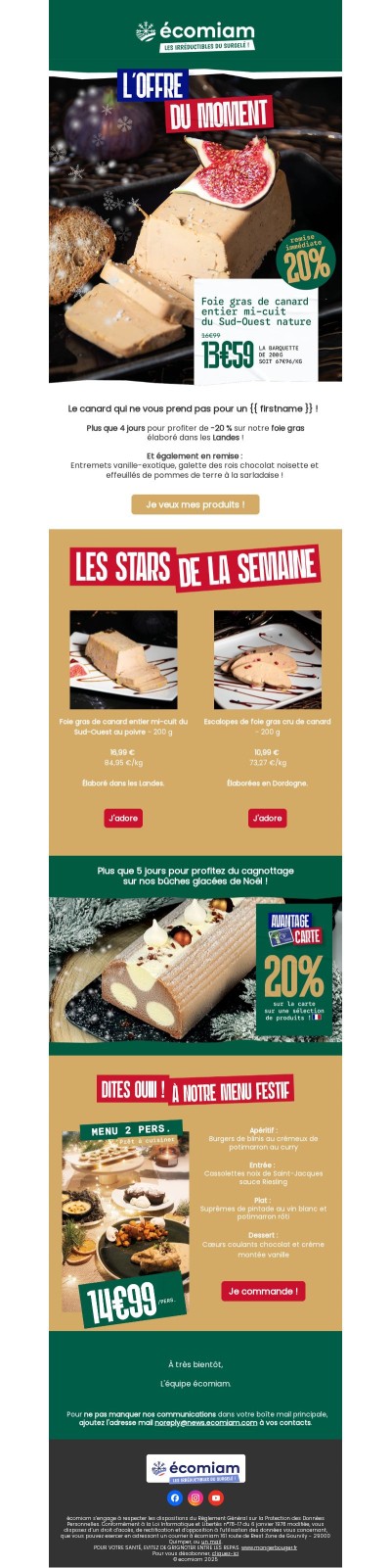 Foie gras à -20 % : il vous reste 4 jours