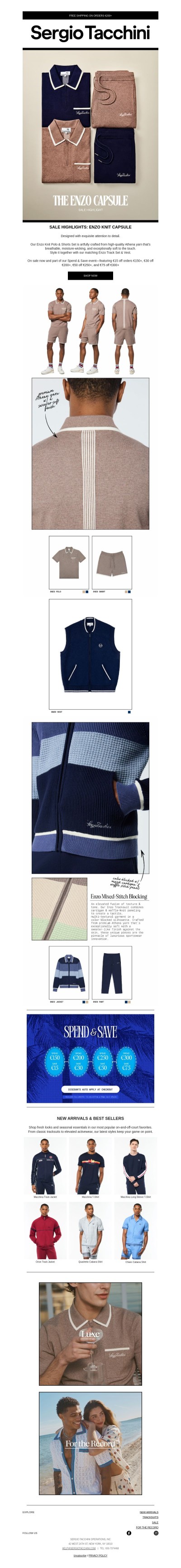 SALE HIGHLIGHT: The Enzo Knit Capsule