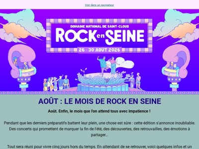 ⏱️ J-14 avant l'ouverture de Rock en Seine ... découvrez les dernières infos et la programmation de la scène Let's Talk ! 🗣️
