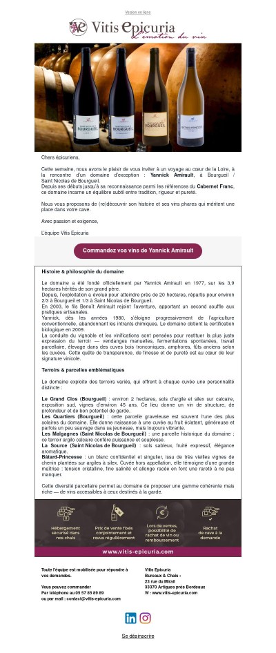 Yannick Amirault : l’expression pure du Cabernet Franc