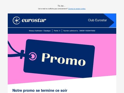 Promo : ce soir, c'est fini ! 🚨
