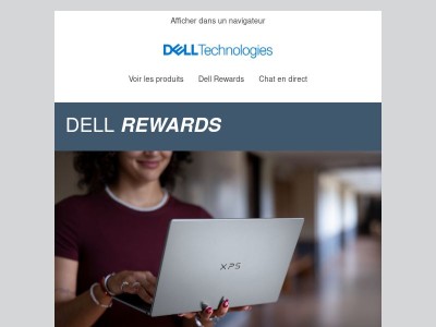 Pour la rentrée, cumulez deux fois plus de Dell Rewards