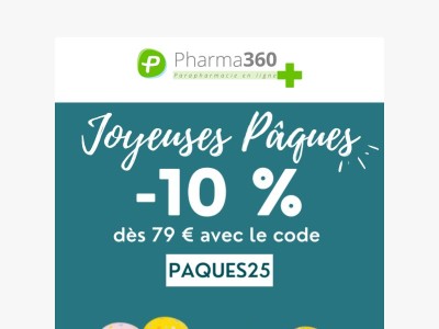 🐣 Dernier jour : 10 % sur TOUT le site !