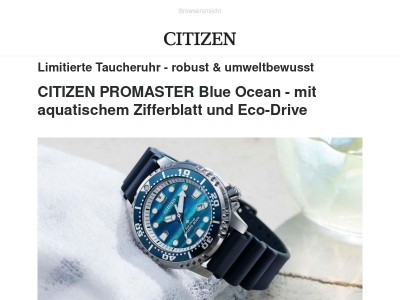 CITIZEN PROMASTER Blue Ocean