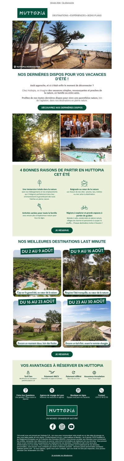 🌞 Aoûtiens, en quête de vacances ? On a ce qu’il vous faut !