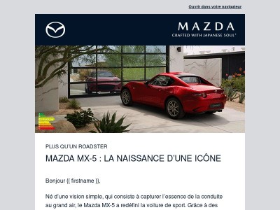 Votre édition spéciale rentrée Mazda : la singularité Mazda