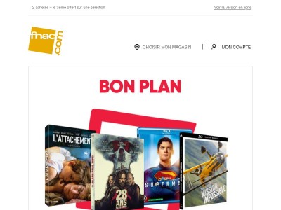 Soirée cinéma | Mario & offres DVD/Blu-ray