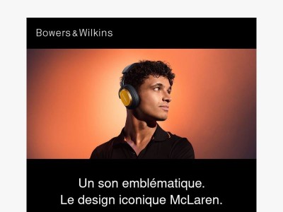 Un son emblématique. Le design iconique McLaren.