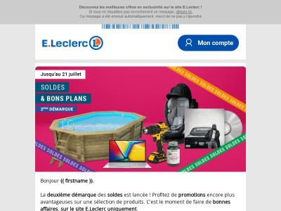 Soldes : la 2ᵉ démarque est arrivée ! 🔥