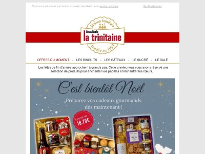 📢 Préparez-vous à un Noël très gourmand ! 🍪