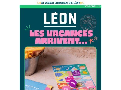 ☀️Les premiers jours d'été se savourent en famille chez Léon