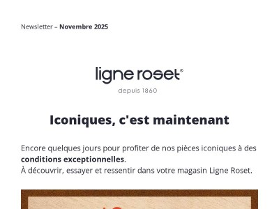 L'iconique à prix promo. C'est maintenant
