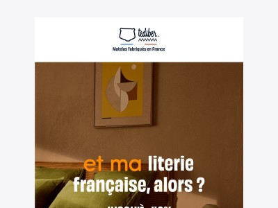 Et ma literie française, alors ?