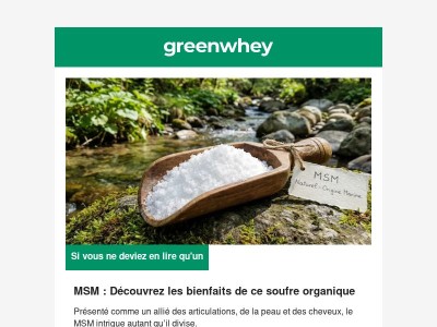 Avant il y avait MSN, maintenant il y a le MSM 💁‍♂️