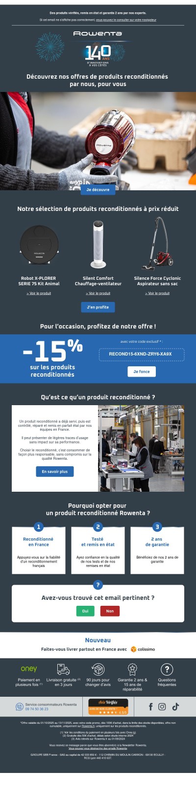 Et si vous passiez au reconditionné ?