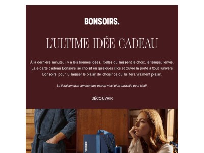 L’ultime idée Cadeau I Offrez le plaisir de choisir