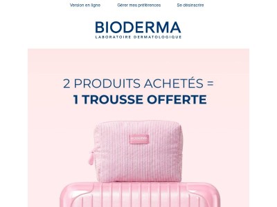 🎁 Votre trousse offerte sur bioderma.fr
