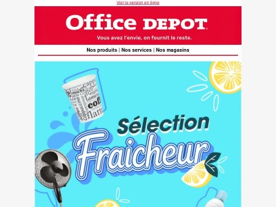 Chaleur en vue : on a ce qu'il vous faut !