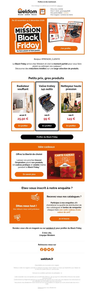 🔥 Black Friday : des offres exceptionnelles rien que pour vous !